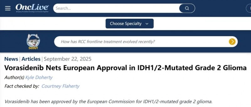 无进展生存翻倍!20年苦等盼新方案,沃拉西地尼终于获批!更有