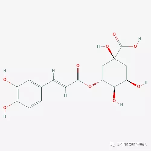 绿原酸分子结构