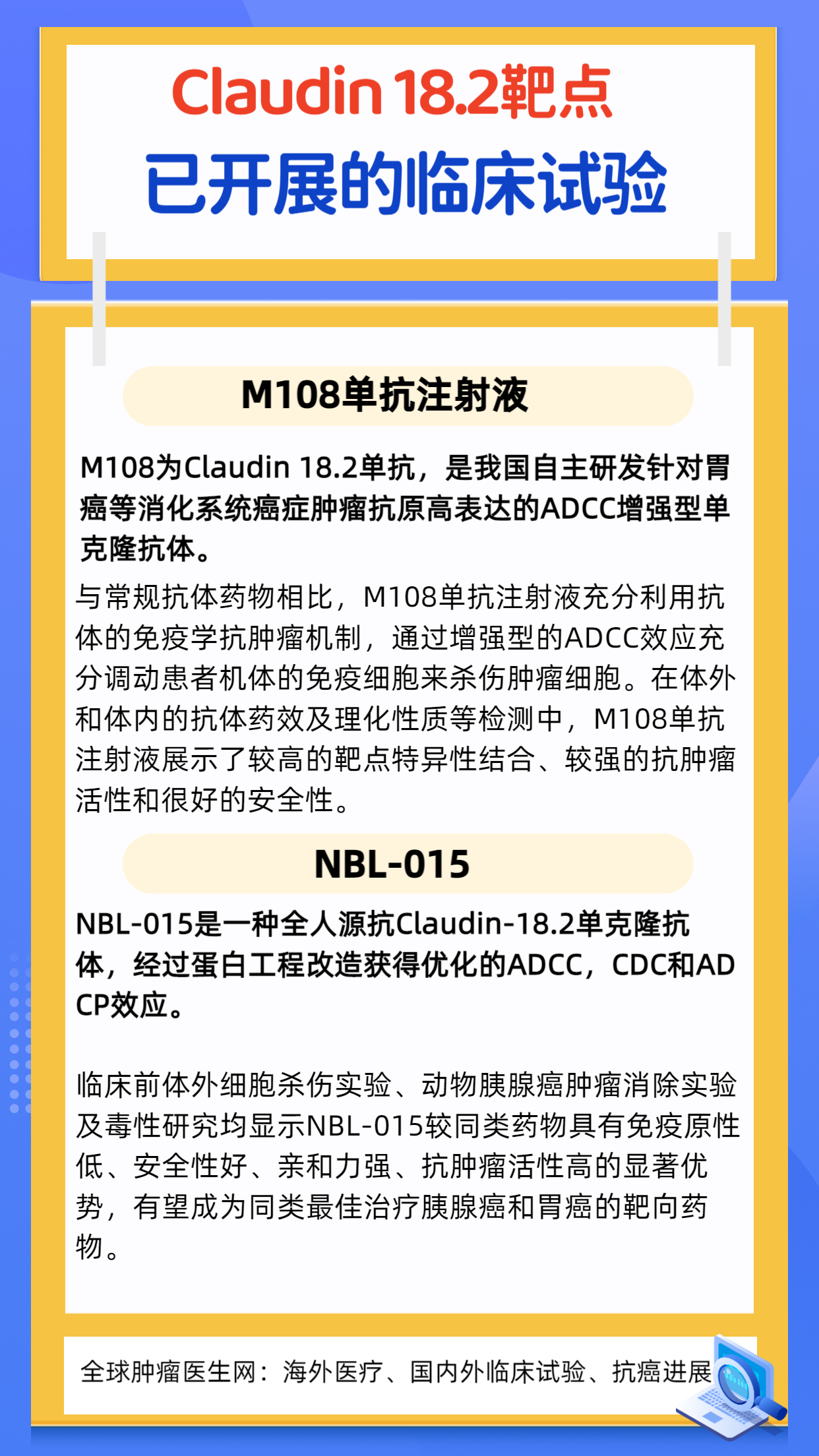 M108和NBL-015临床试验