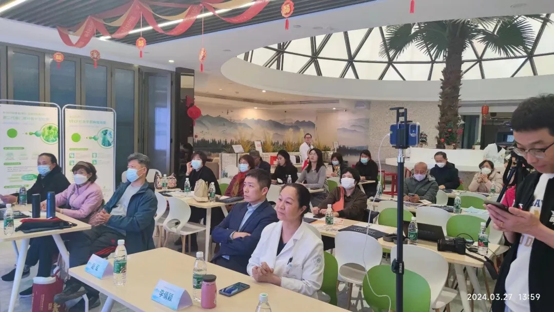 全球肿瘤医生网和北京南郊肿瘤医院肺癌医患交流会现场 全球肿瘤医生网和北京南郊肿瘤医院肺癌医患交流会现场