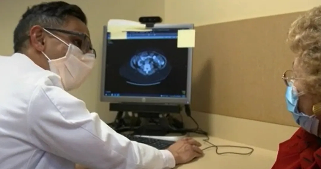 胰腺癌患者和医生